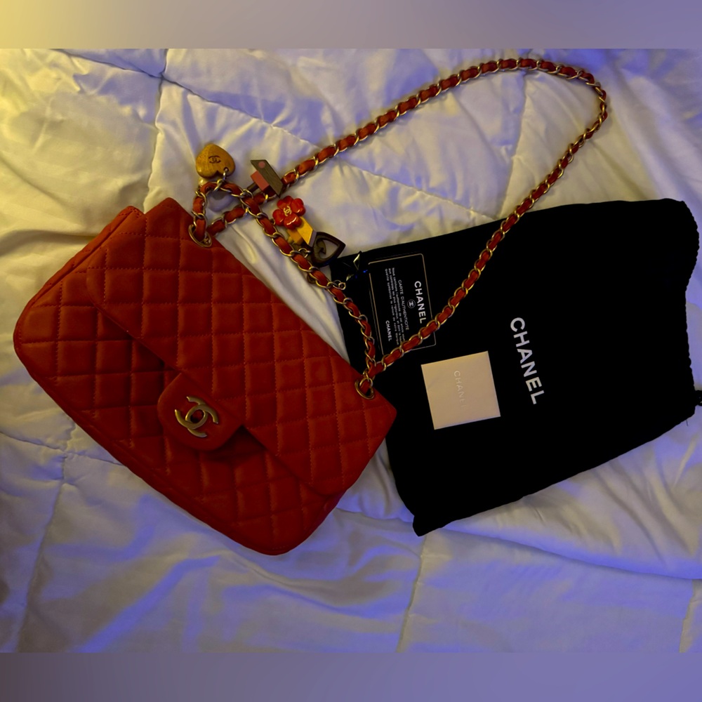 Authentic Chanel Valentine bag